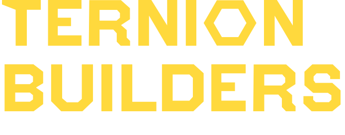 yellow text that says Ternion Builders