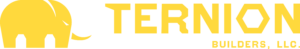 yellow horizontal Ternion Builders logo