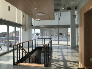 completed second floor in 1441 L Street NW