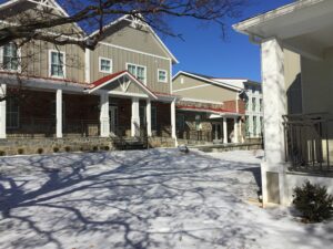 winter day at ClearView Communities at 613 West Patrick Street