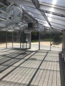 interior view of the front entrance of the ClearView Communities Greenhouse