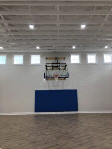 ClearView Communities Wellness Center indoor basketball court