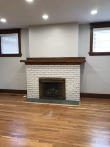 ClearView Communities Wellness Center fireplace