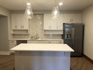 renovated ClearView Communities Wellness Center kitchen