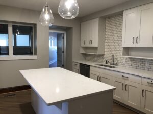 remodeled kitchen located in the ClearView Communities Wellness Center